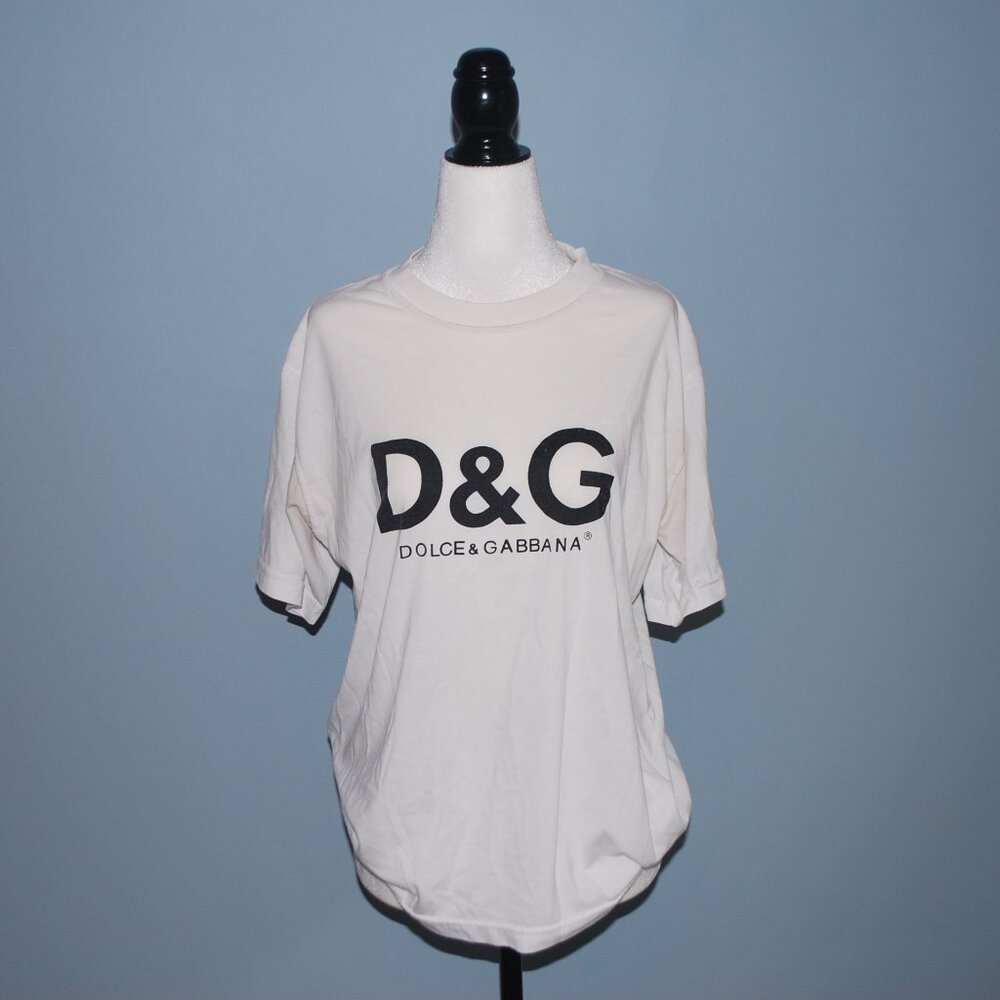 D&G White Tee
